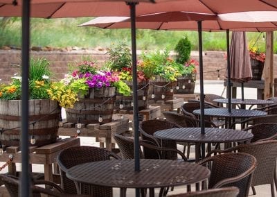 Satire Brewing Company - Patio Area