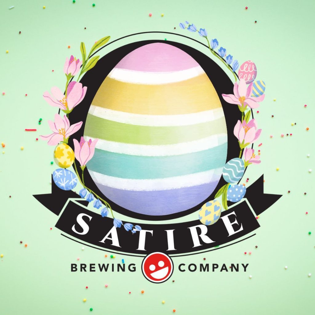 Satire Easter Logo