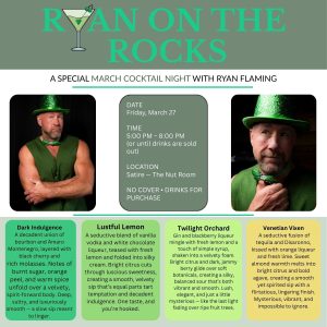 Ryan on the Rocks at Satire Brewing Company